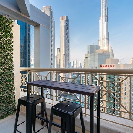 Luxury 2Br Downtown Apt With Burj Khalifa Views Dubaj Zewnętrze zdjęcie