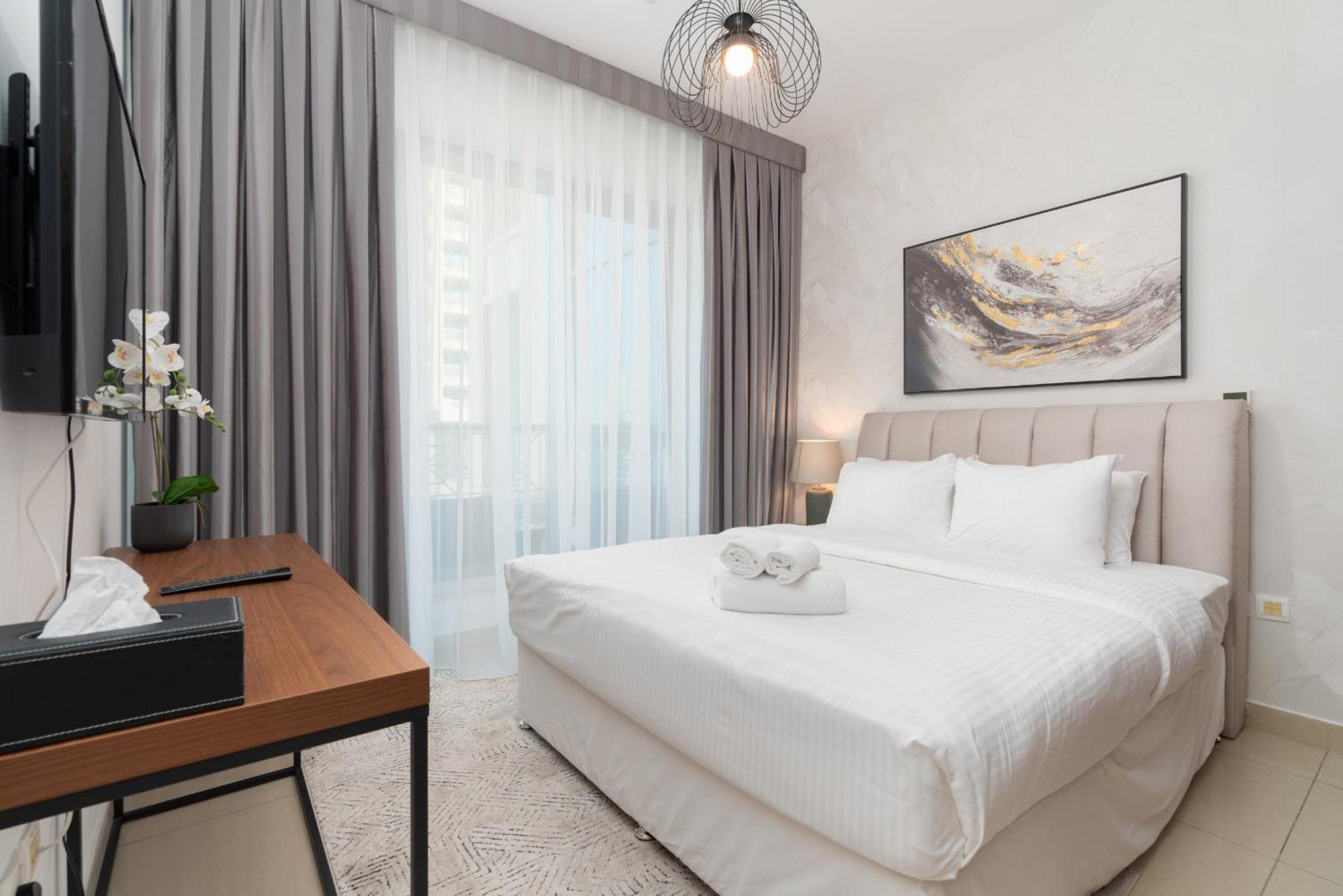 Luxury 2Br Downtown Apt With Burj Khalifa Views Dubaj Zewnętrze zdjęcie