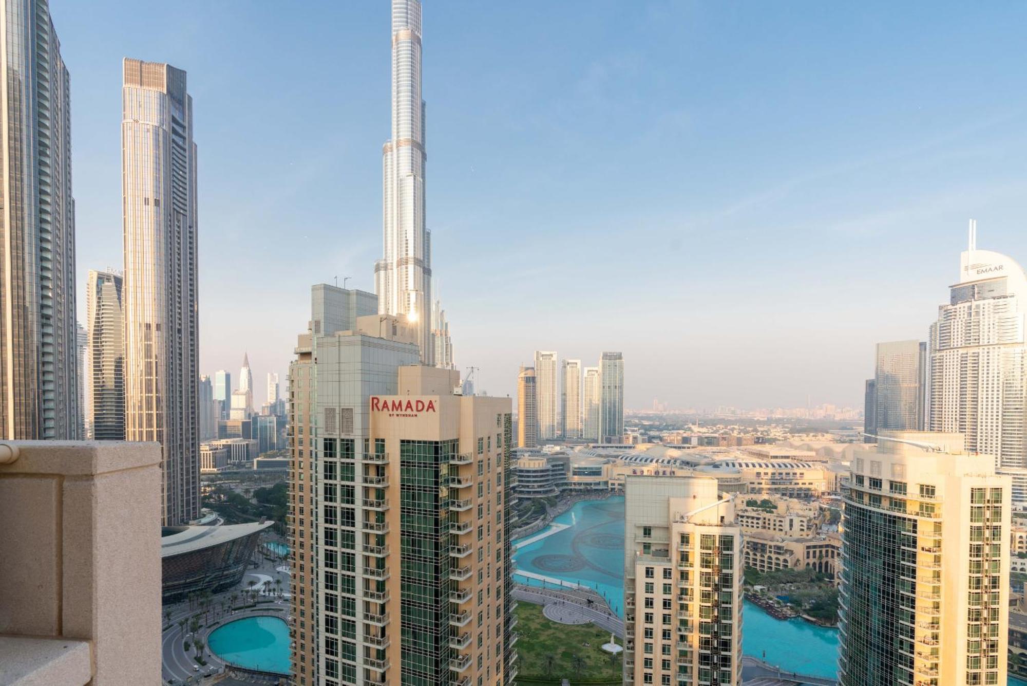 Luxury 2Br Downtown Apt With Burj Khalifa Views Dubaj Zewnętrze zdjęcie